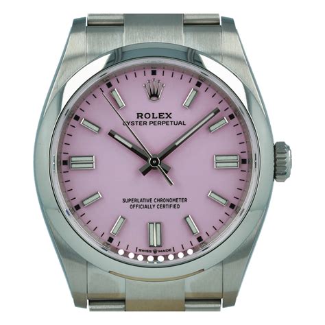 pink candy rolex|candy pink Rolex 36mm.